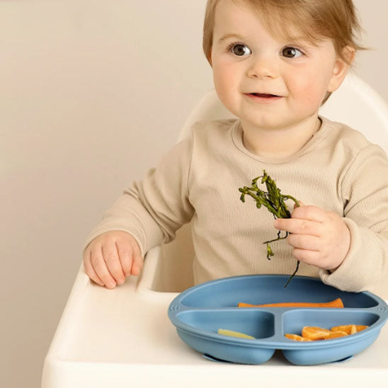 Assiette Bébé en Silicone