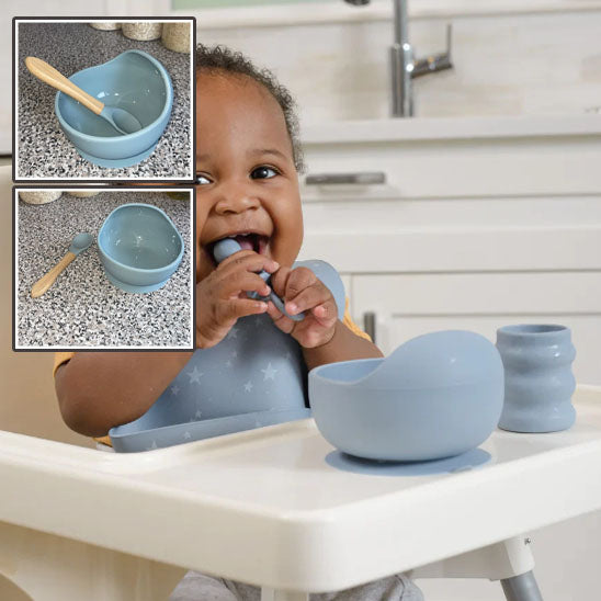 Assiette Bébé en Silicone