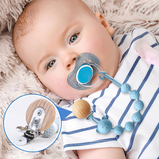 Attache-sucette en bois