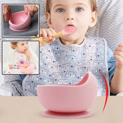 Assiette Bébé en Silicone