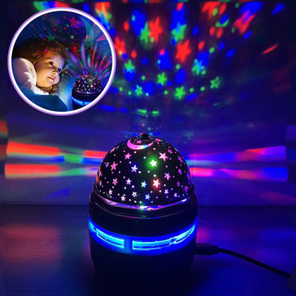 Veilleuse bébé projection plafond