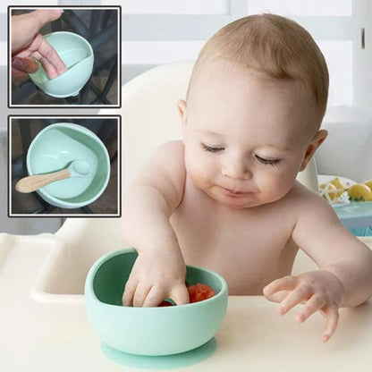 Assiette Bébé en Silicone