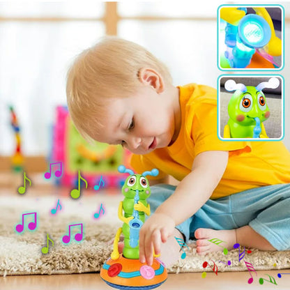 Chenille dansante et chantante