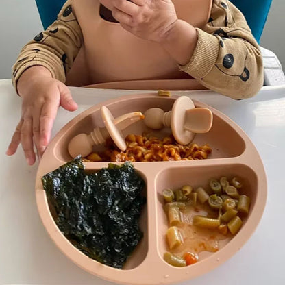 Assiette Bébé en Silicone