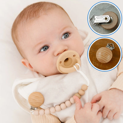 Attache-sucette en bois