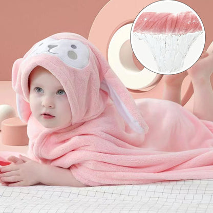 Cape de bain bébé