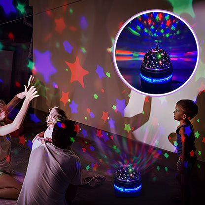 Veilleuse bébé projection plafond