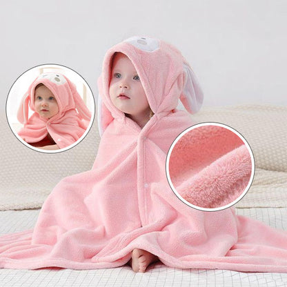 Cape de bain bébé