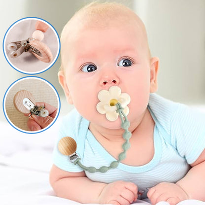 Attache-sucette en bois