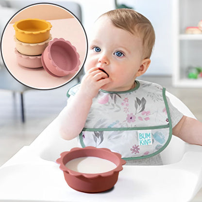 Assiette bébé en silicone