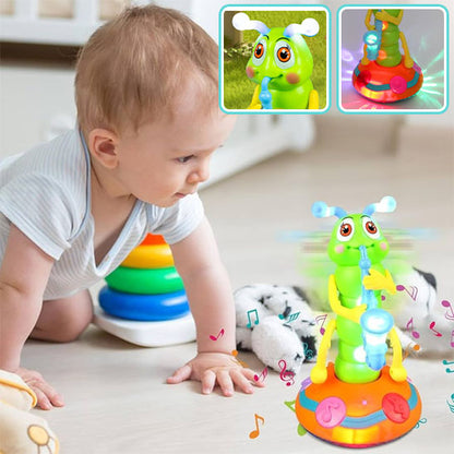 Chenille dansante et chantante