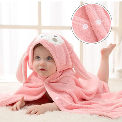 Cape de bain bébé