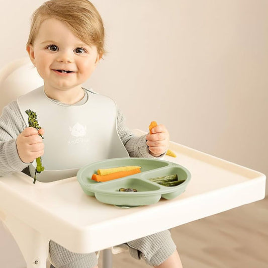 Assiette Bébé en Silicone