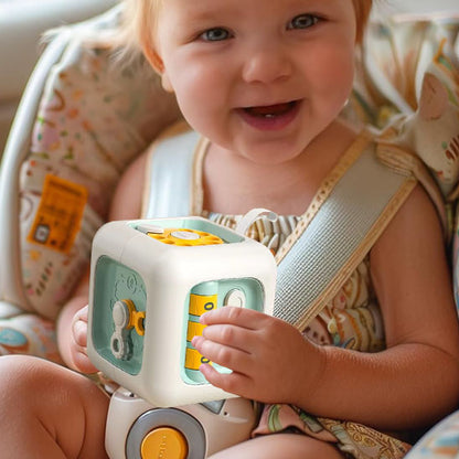 Jouet pour bébé Montessori 6 en 1 :